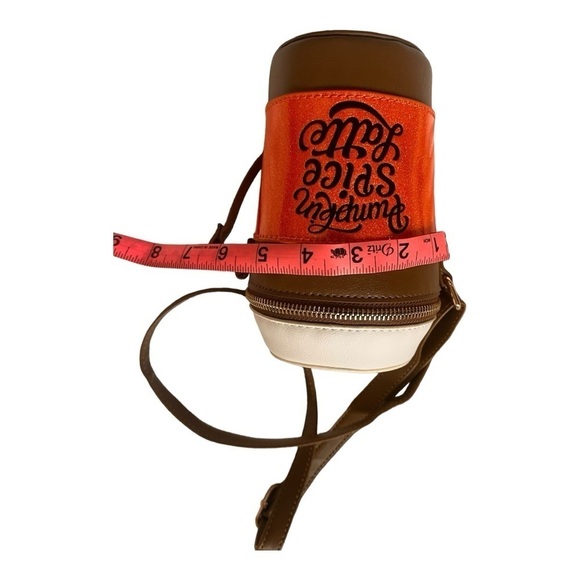 Pumpkin spice latte crossbody bag BRAND NEW mad engine - Picture 3 of 8